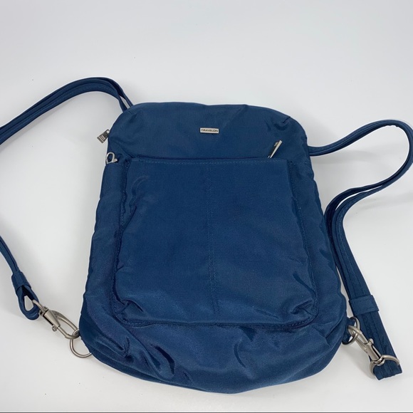 Travelon Blue Backpack - Picture 1 of 5